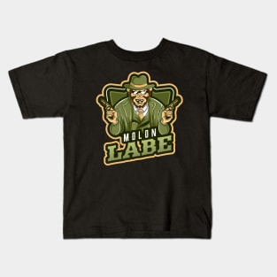 The Monkey With Guns Kids T-Shirt